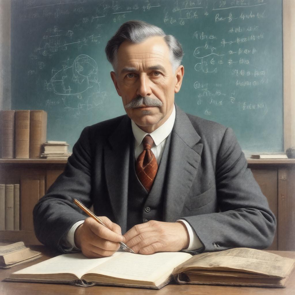 AI-created image of F. W. Grover