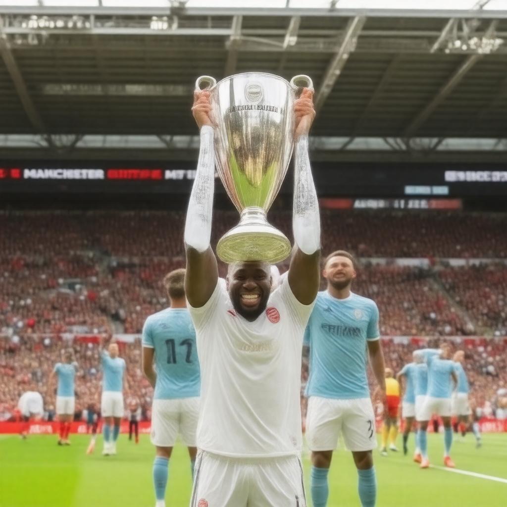 Click to view larger image AI-created image of FA Community Shield winner (2023)