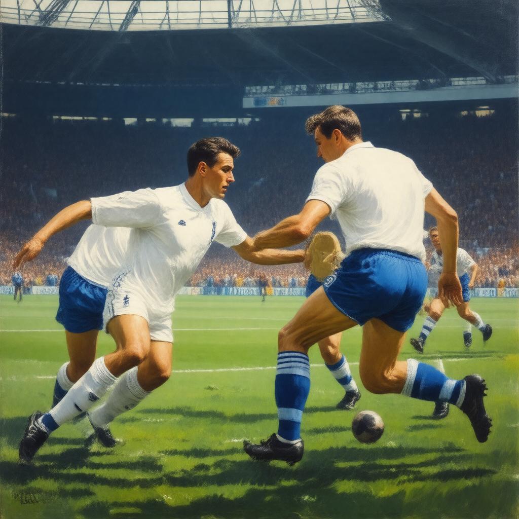 AI-created image of FA Cup 1961