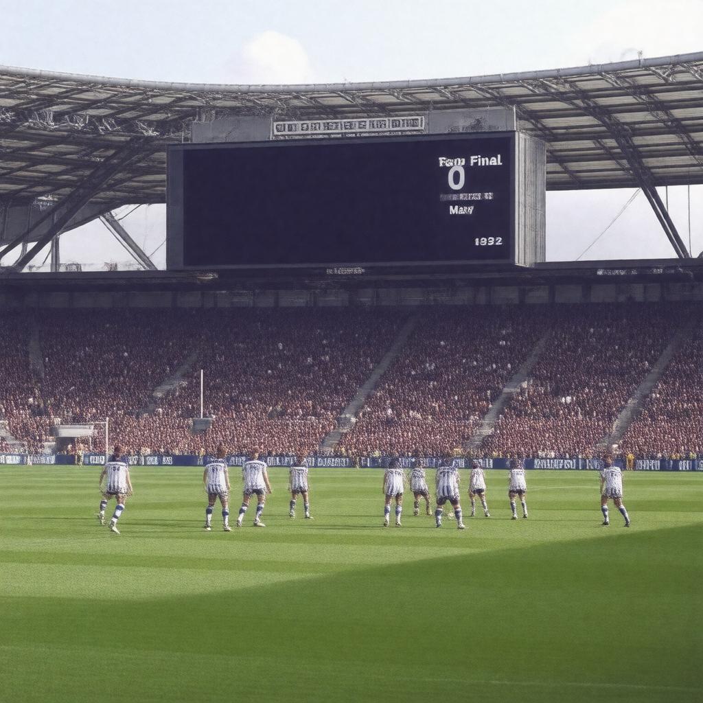 AI-created image of FA Cup 1982