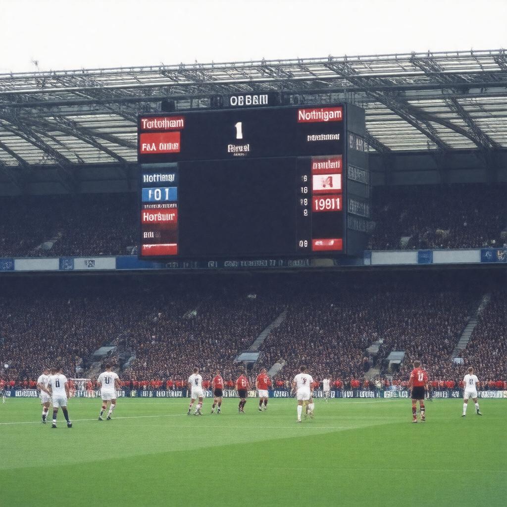 AI-created image of FA Cup 1991