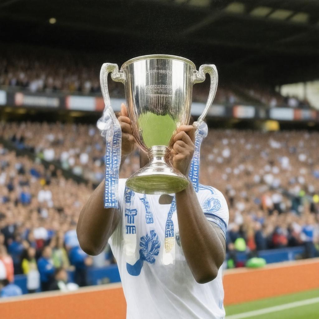 Click to view larger image AI-created image of FA Cup (as player)