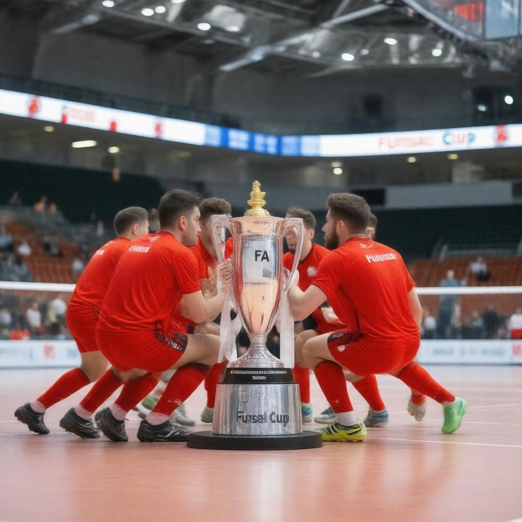 AI-created image of FA Futsal Cup