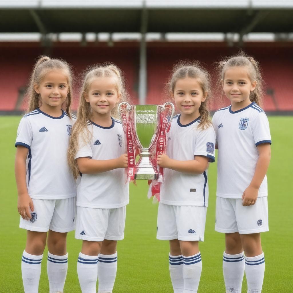 AI-created image of FA Girls' Youth Cup