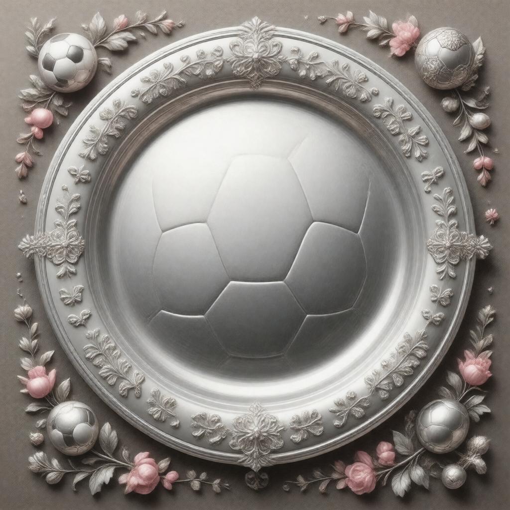 AI-created image of FA Girls' Youth Plate