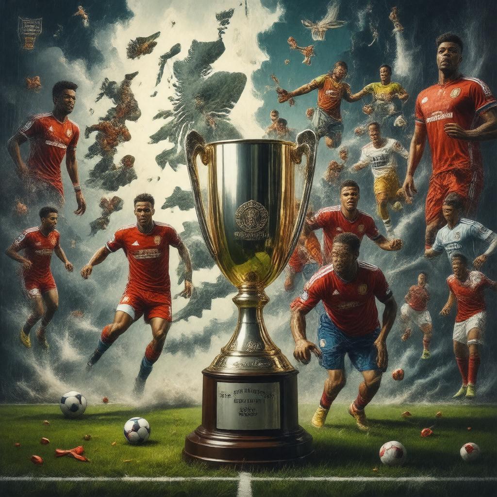 AI-created image of FA Inter-League Cup