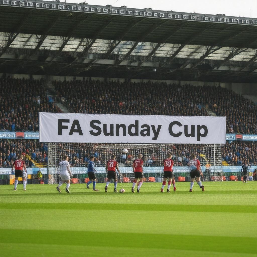 Click to view larger image AI-created image of FA Sunday Cup