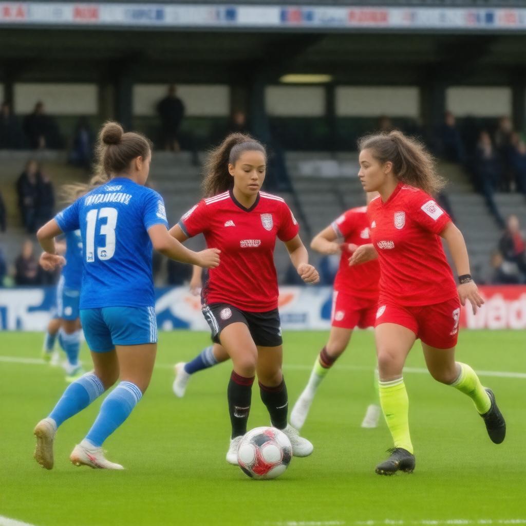 AI-created image of FA Women's National League