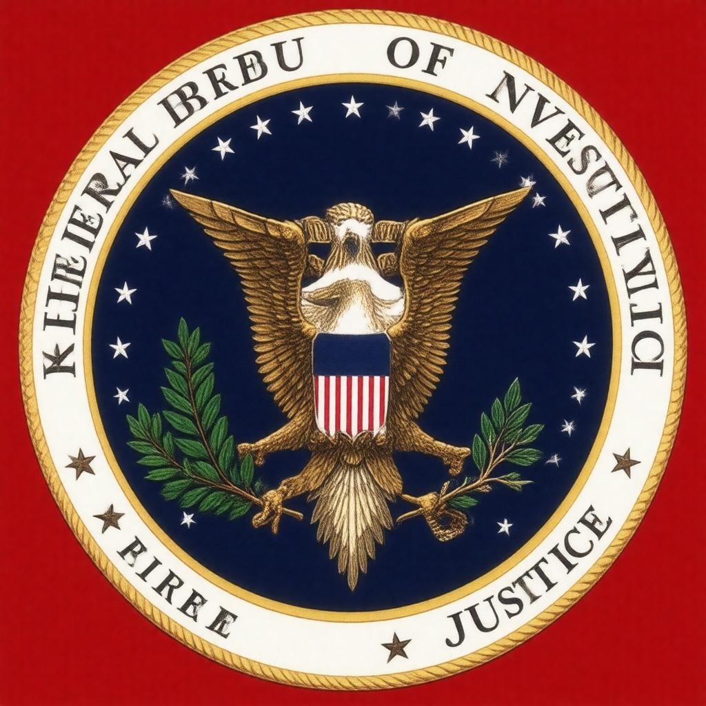 Click to view larger image AI-created image of FBI seal