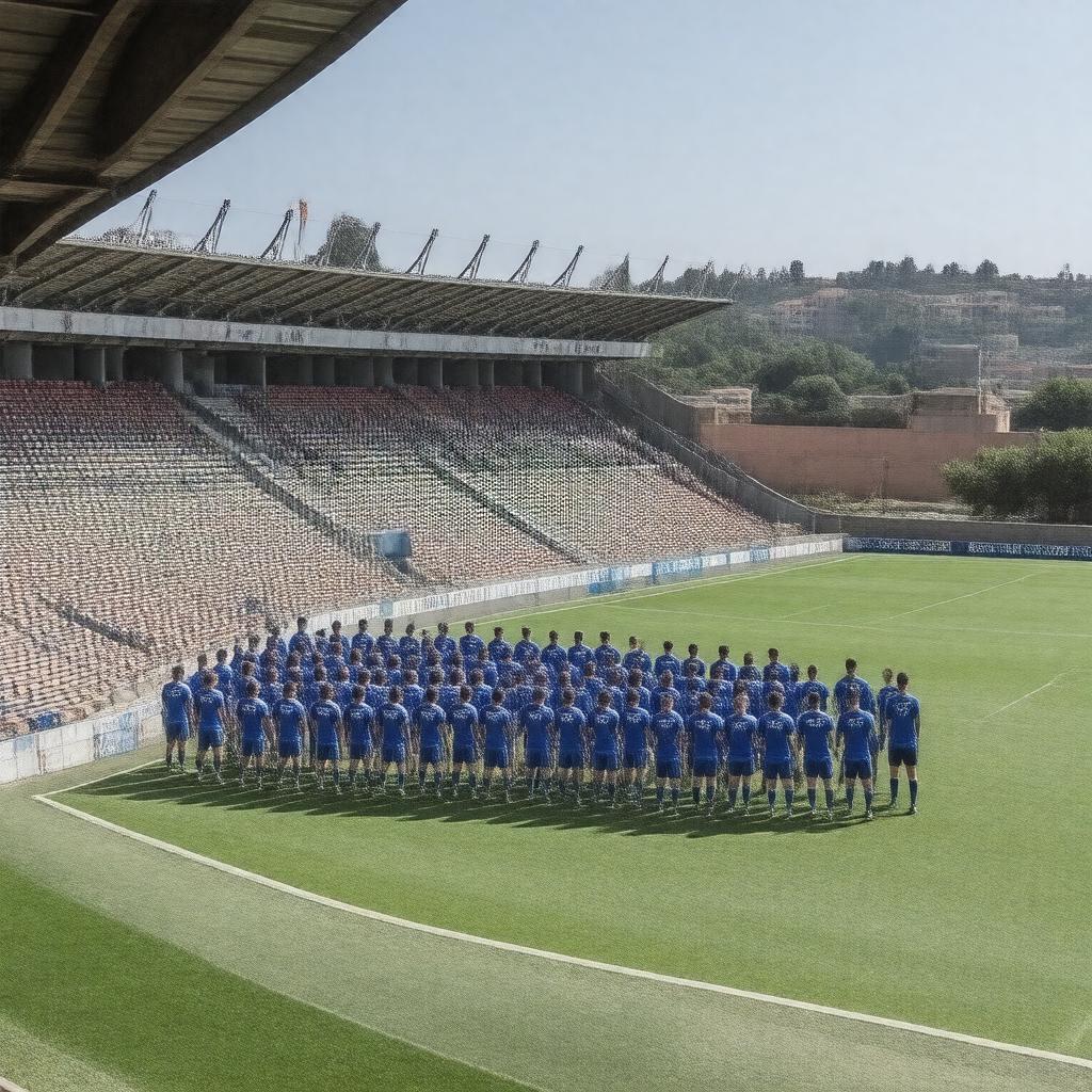 AI-created image of FC Pyunik