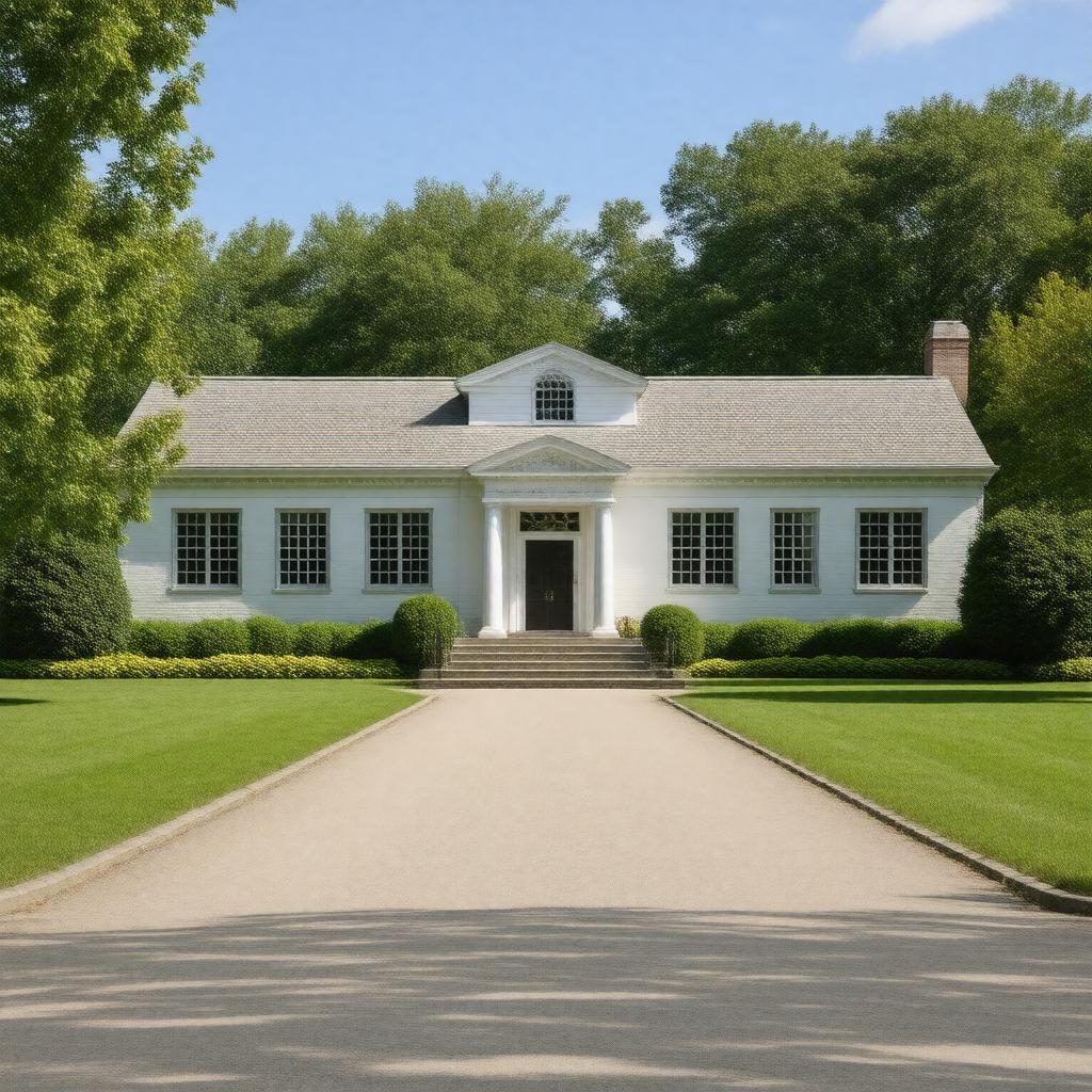 AI-created image of FDR Presidential Library and Museum