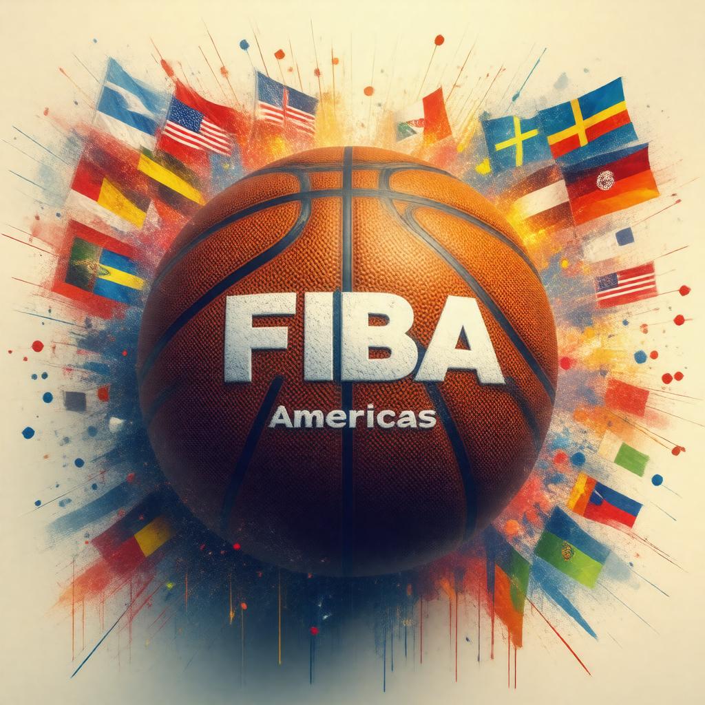 AI-created image of FIBA Americas