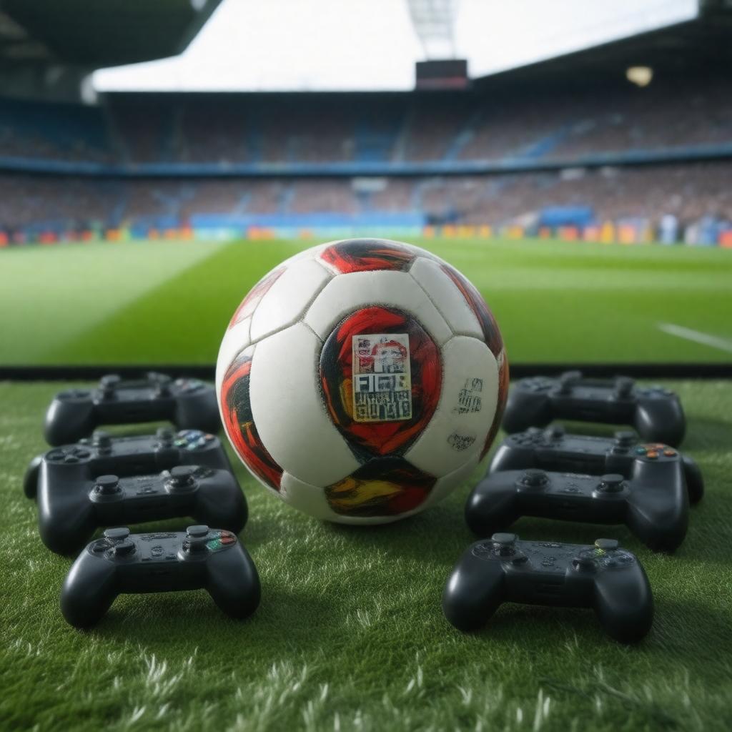AI-created image of FIFA series