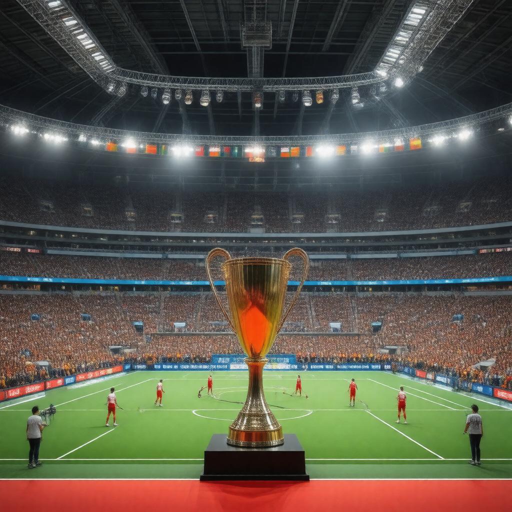 AI-created image of FIH Hockey World Cup