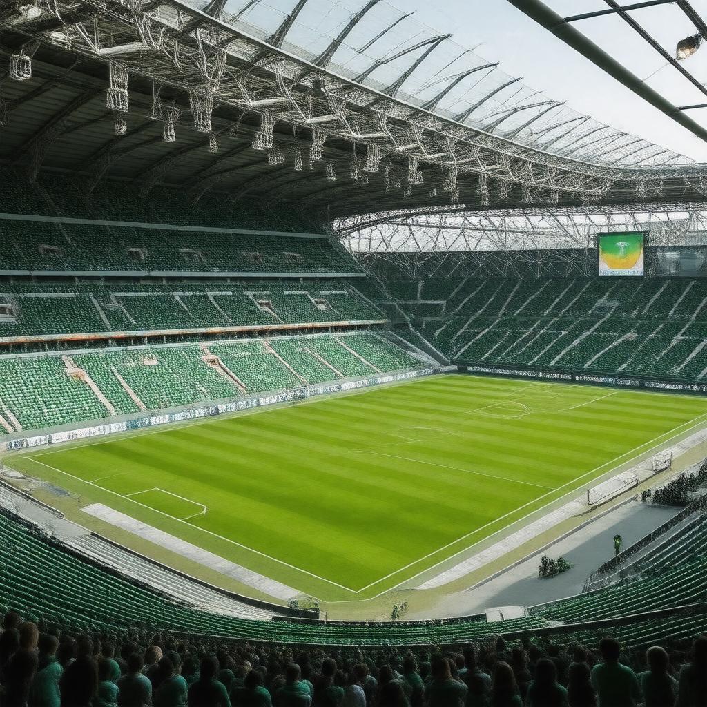 AI-created image of FK Žalgiris