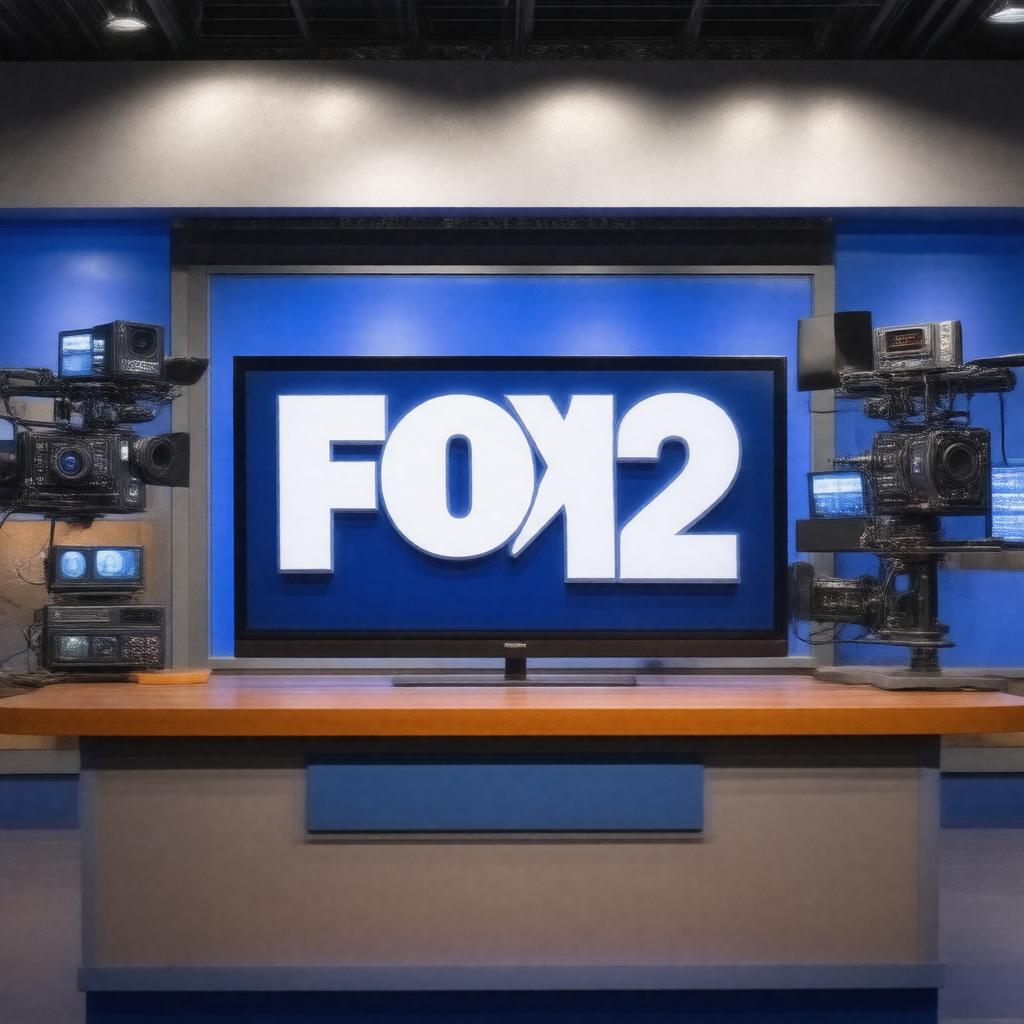 AI-created image of FOX 12 Oregon