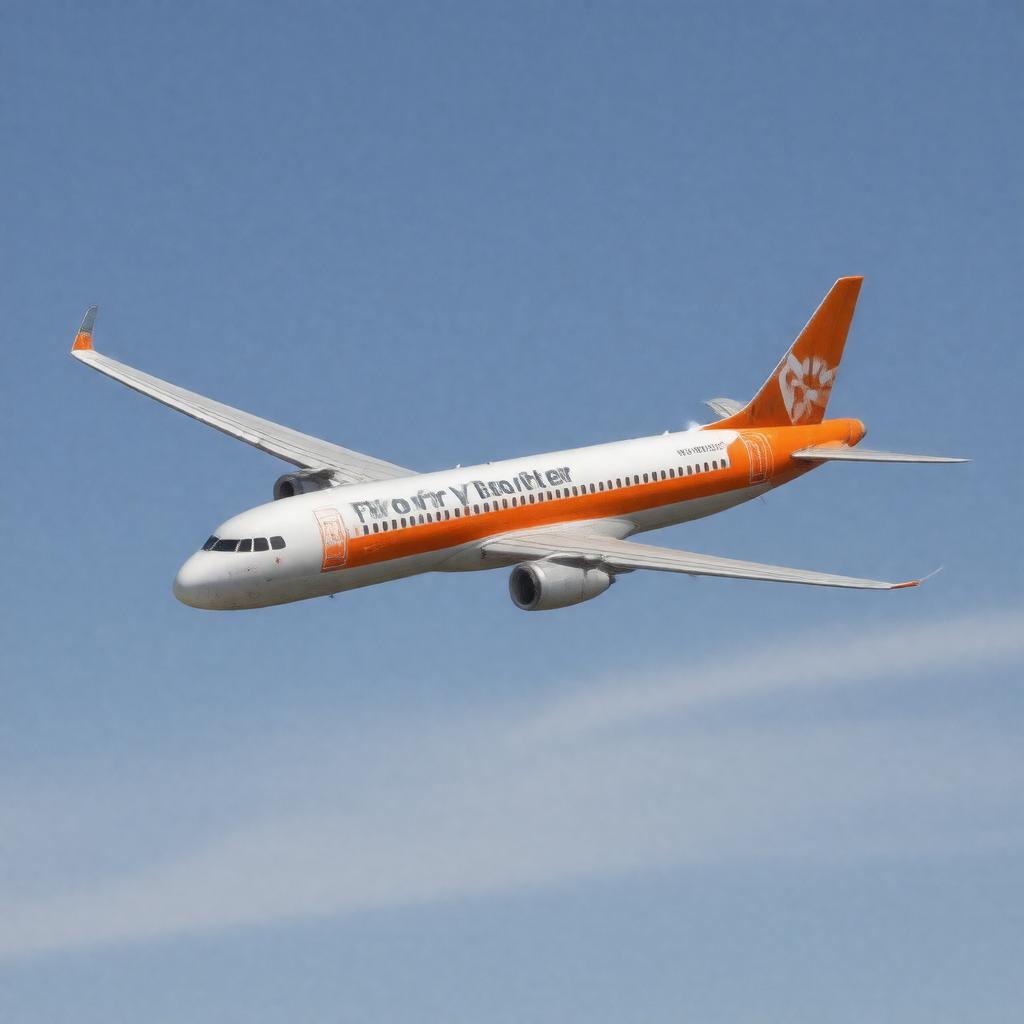 AI-created image of FRONTIER FLIGHT