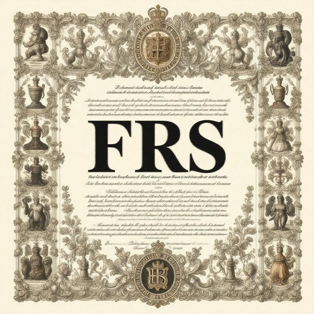 Click to view larger image AI-created image of FRS (for fellows)