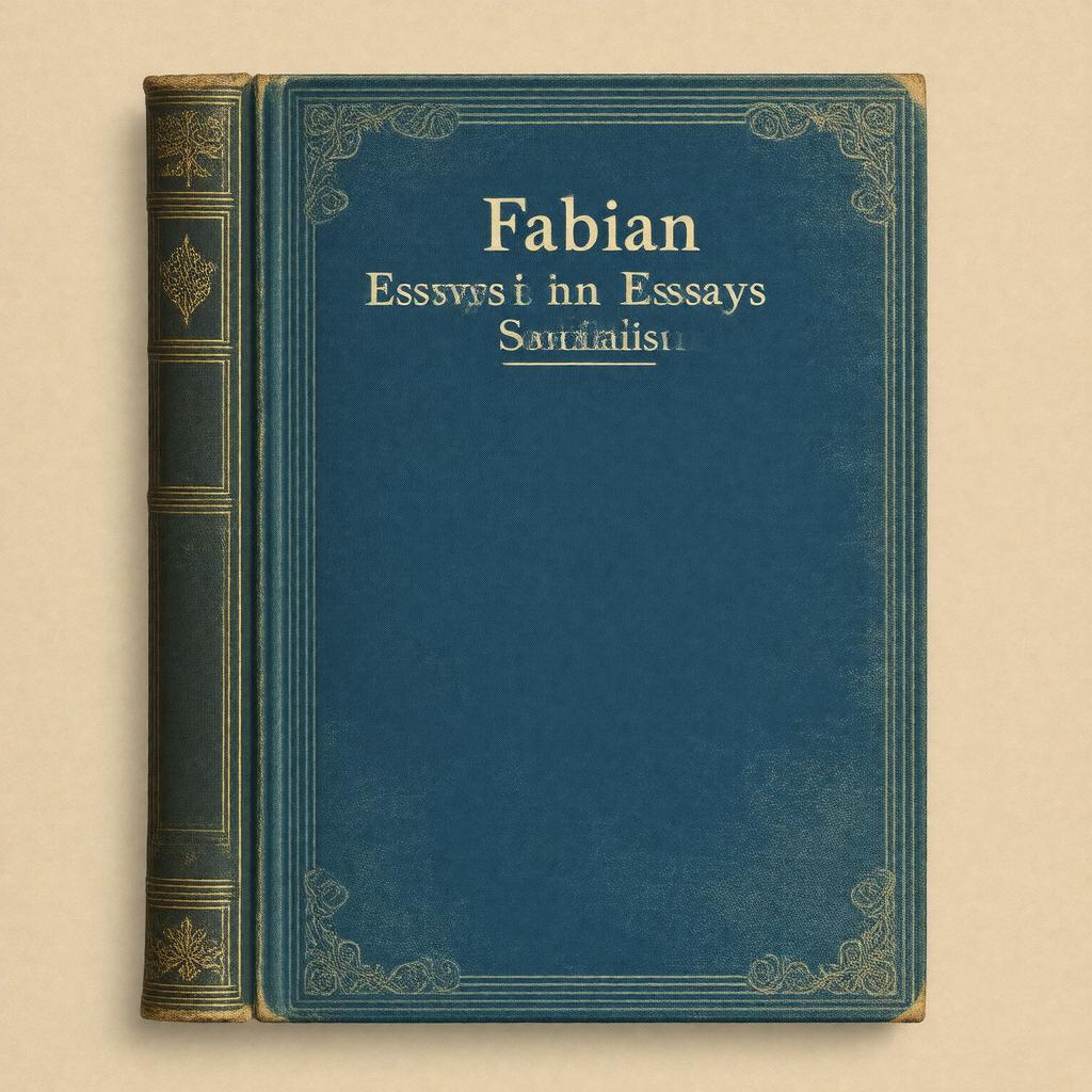 Click to view larger image AI-created image of Fabian Essays in Socialism