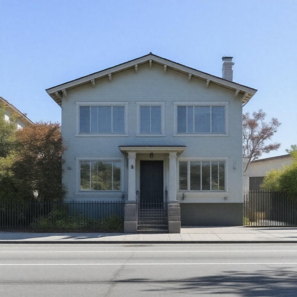 Click to view larger image AI-created image of Facebook (original headquarters)