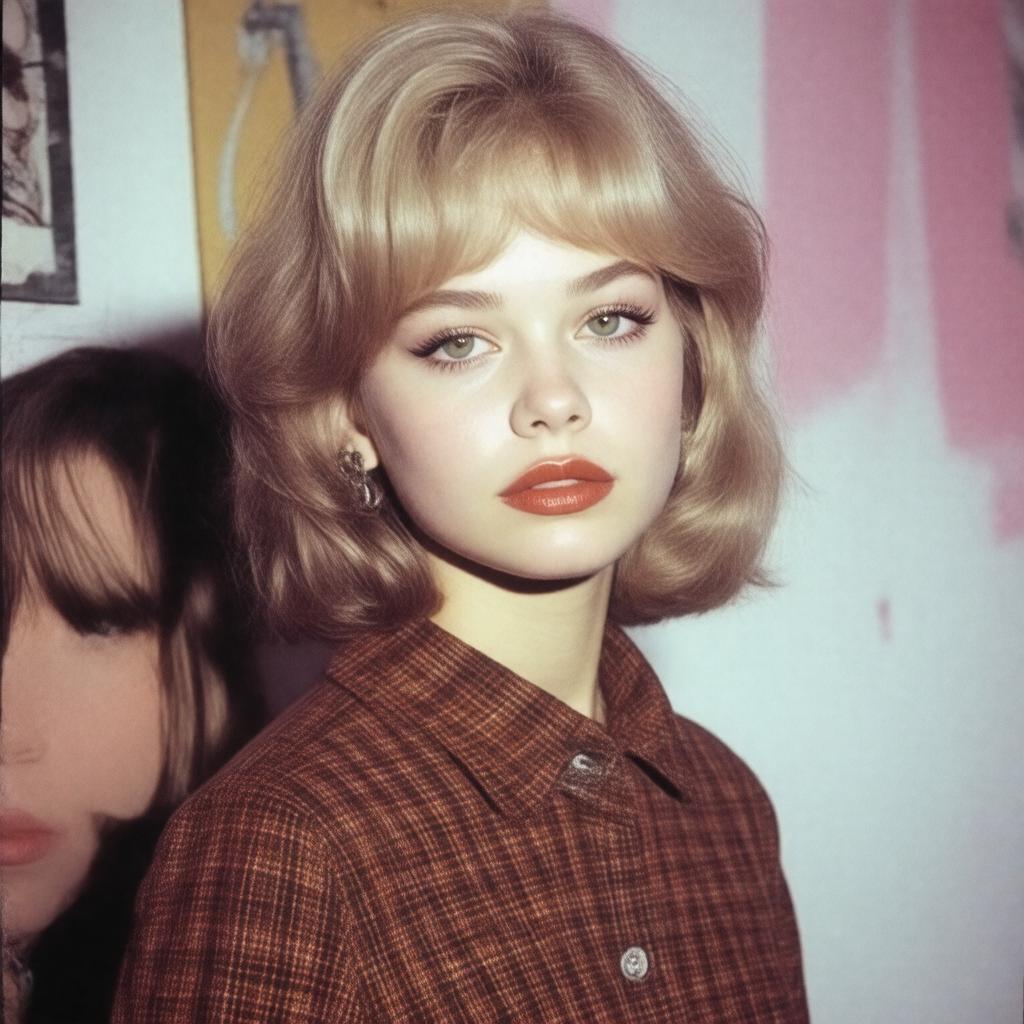 AI-created image of Factory Girl