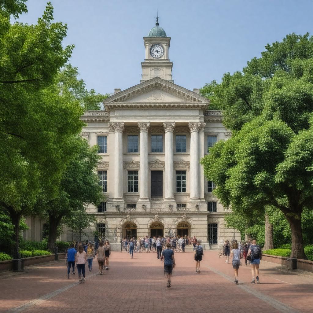 AI-created image of Faculty of Arts