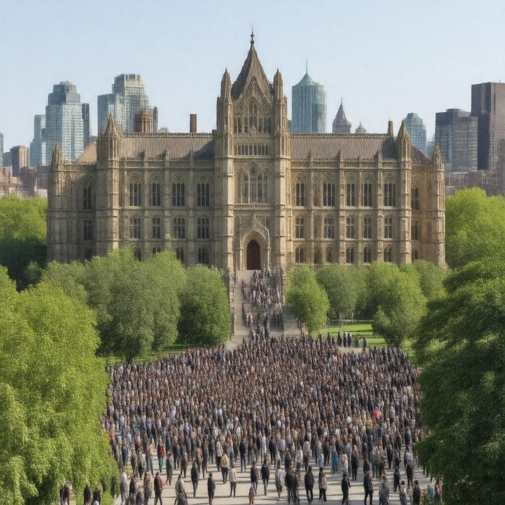 Click to view larger image AI-created image of Faculty of Arts and Science