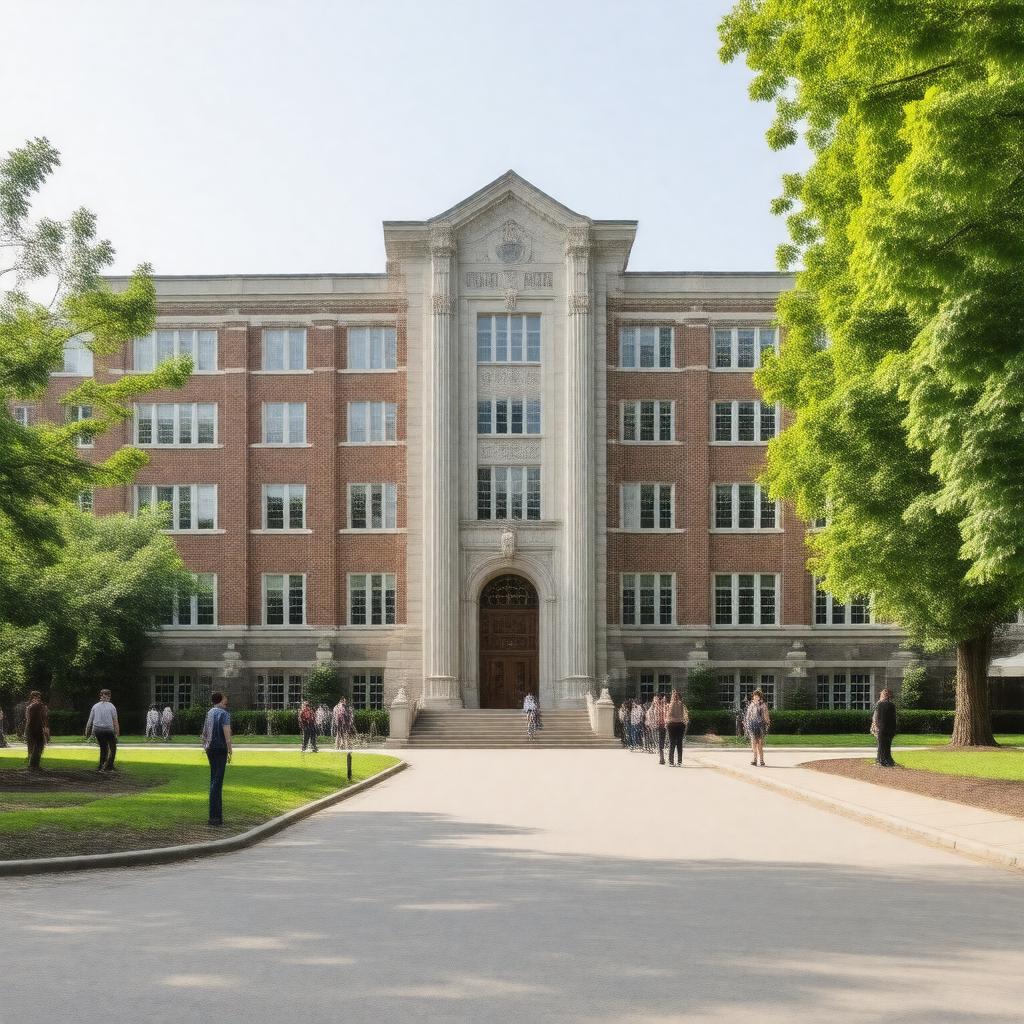Click to view larger image AI-created image of Faculty of Arts and Sciences-Camden