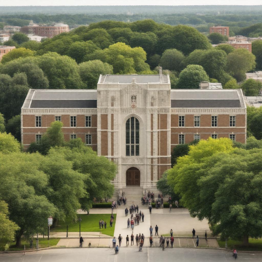 AI-created image of Faculty of Arts and Sciences-Newark