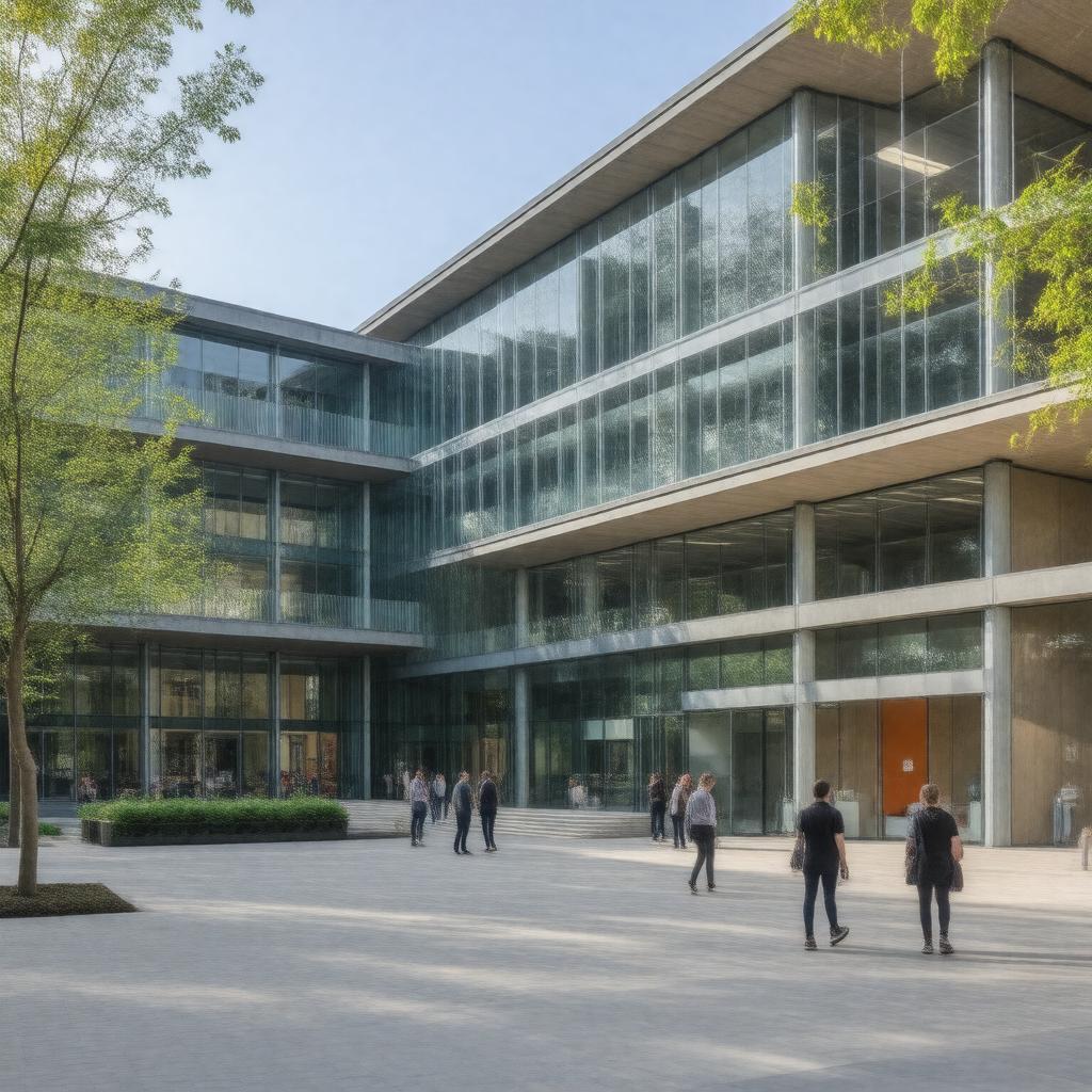 AI-created image of Faculty of Business, Law and Social Sciences