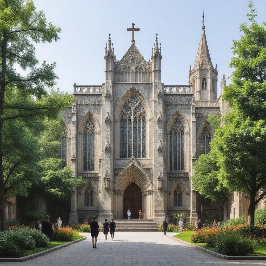 AI-created image of Faculty of Catholic Theology