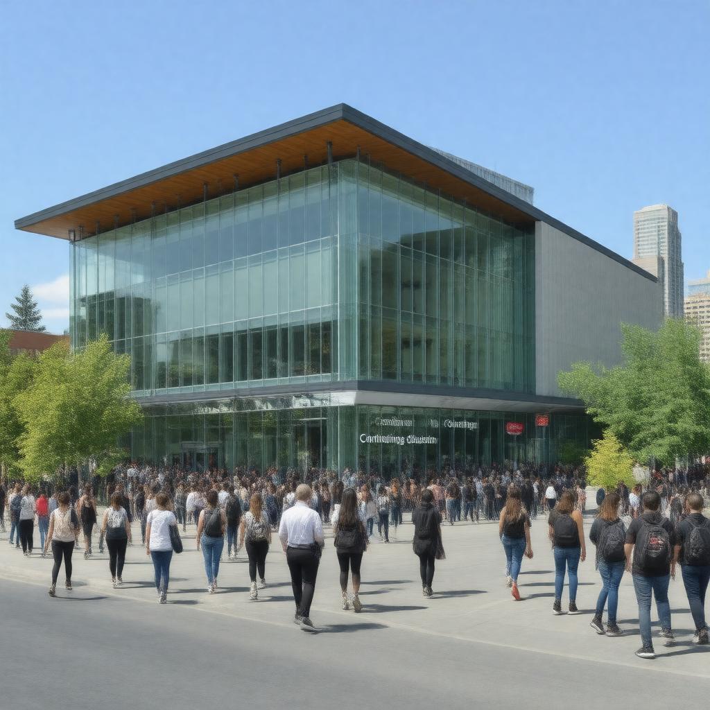Click to view larger image AI-created image of Faculty of Continuing Education