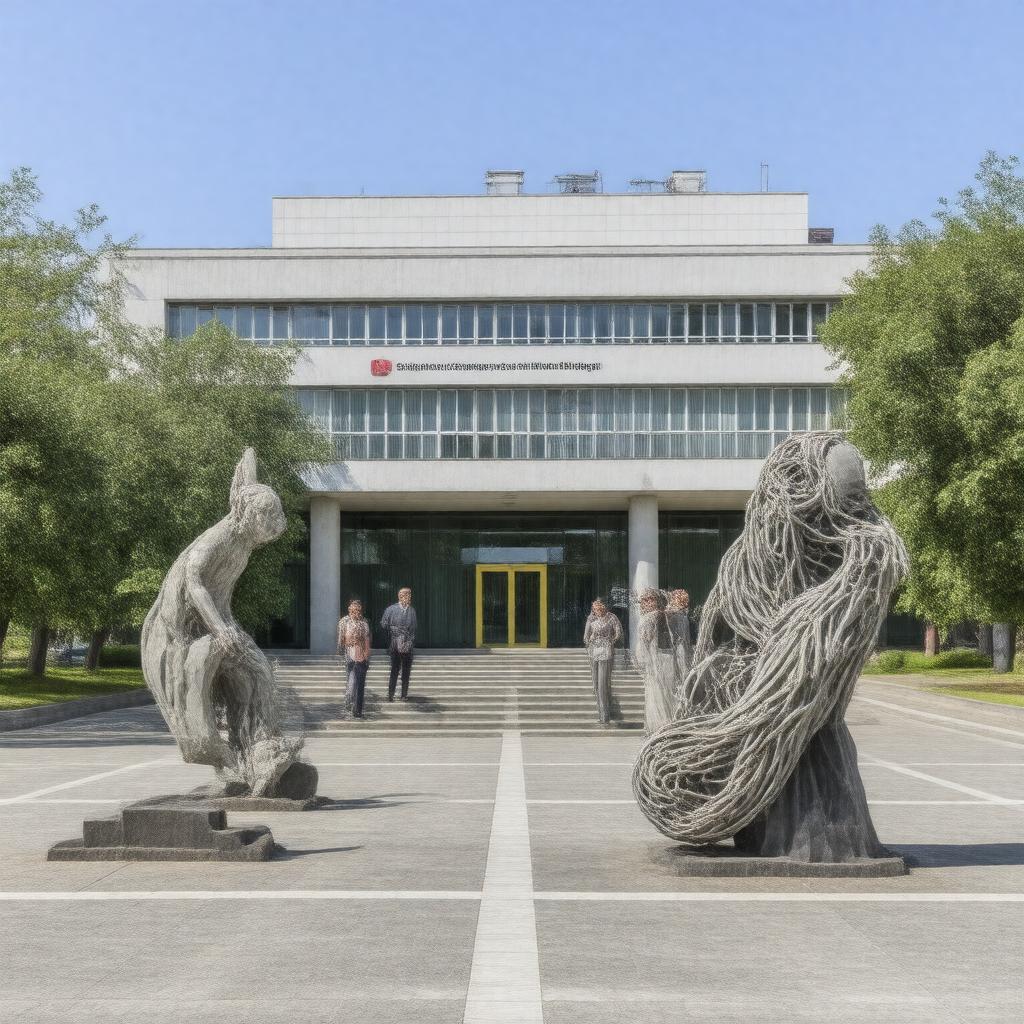 AI-created image of Faculty of Electrical Engineering and Information Technology