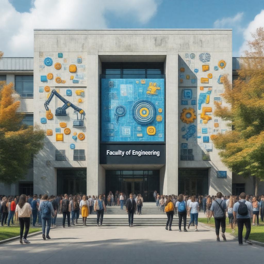 AI-created image of Faculty of Engineering