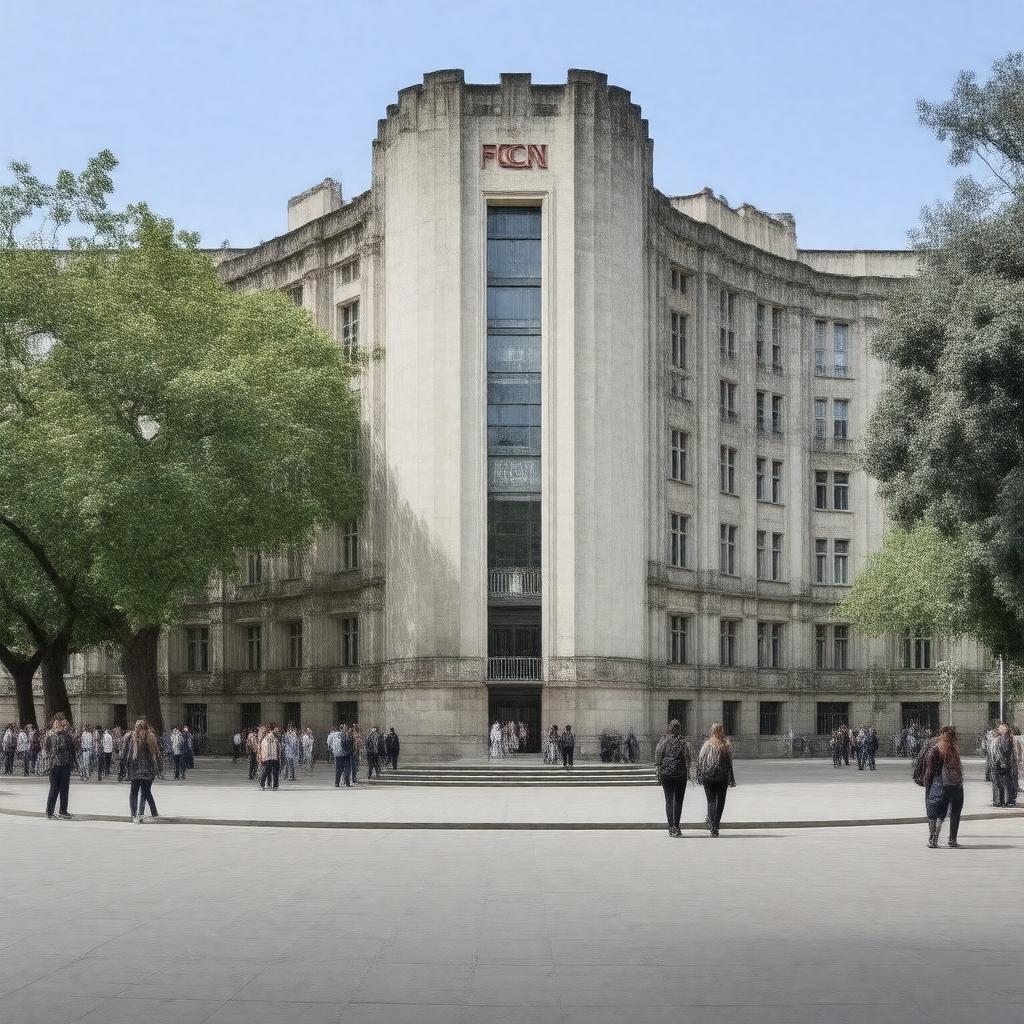 Click to view larger image AI-created image of Faculty of Exact and Natural Sciences