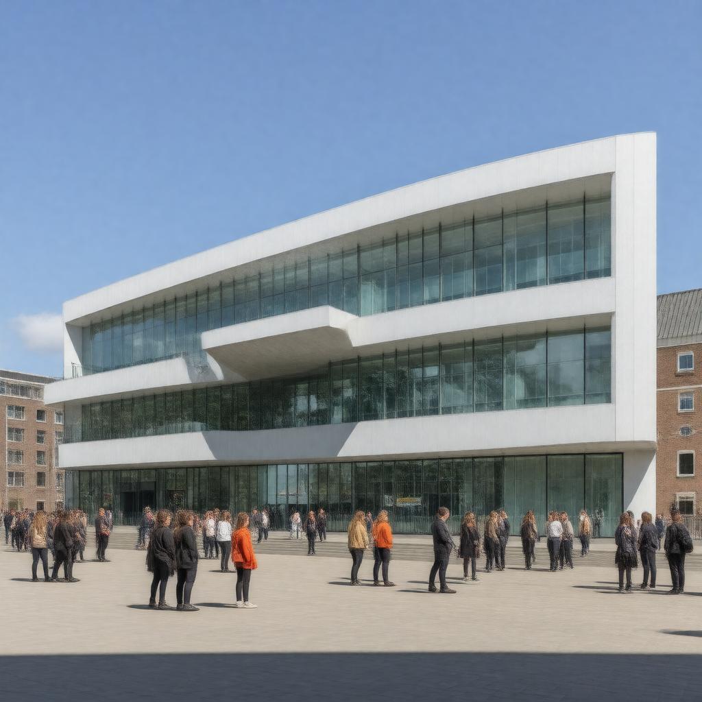 AI-created image of Faculty of Governance and Global Affairs
