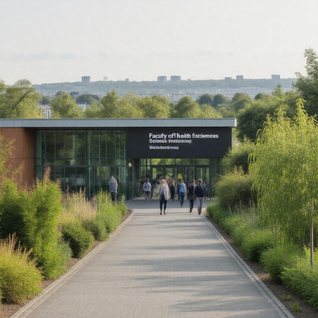 AI-created image of Faculty of Health Sciences and Wellbeing