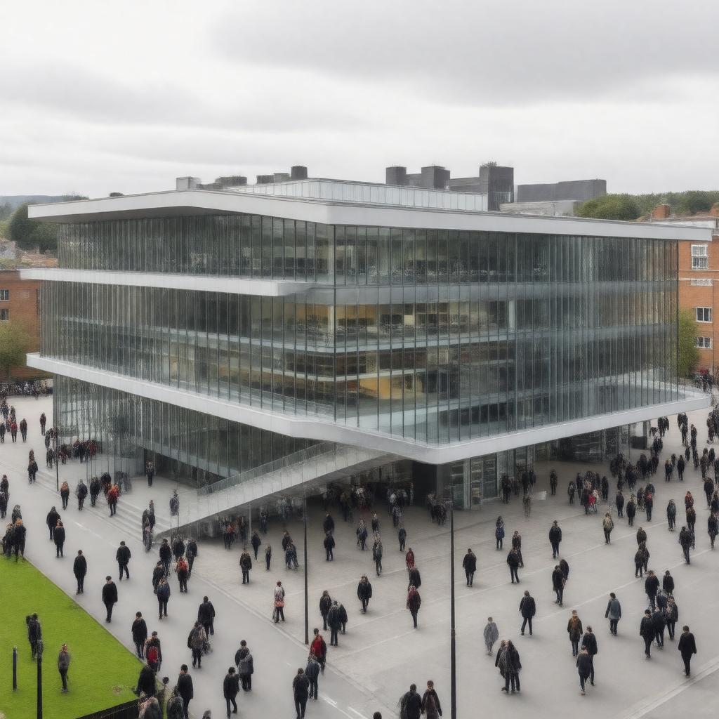 AI-created image of Faculty of Health and Life Sciences