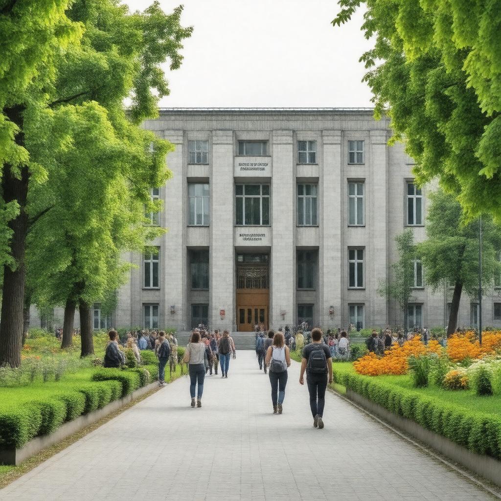 AI-created image of Faculty of History, Art and Oriental Studies