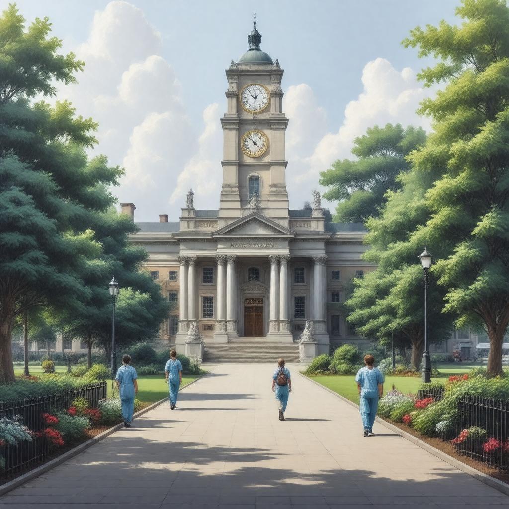AI-created image of Faculty of Medicine