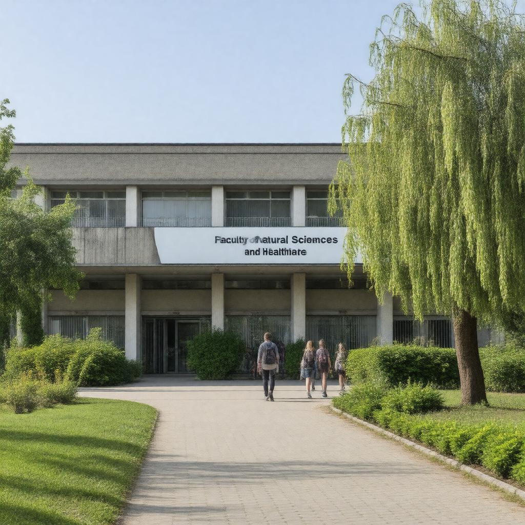 AI-created image of Faculty of Natural Sciences and Healthcare