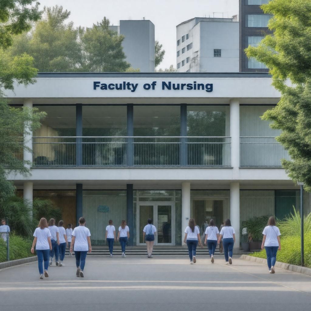 AI-created image of Faculty of Nursing