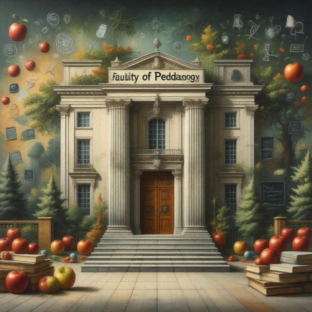 AI-created image of Faculty of Pedagogy