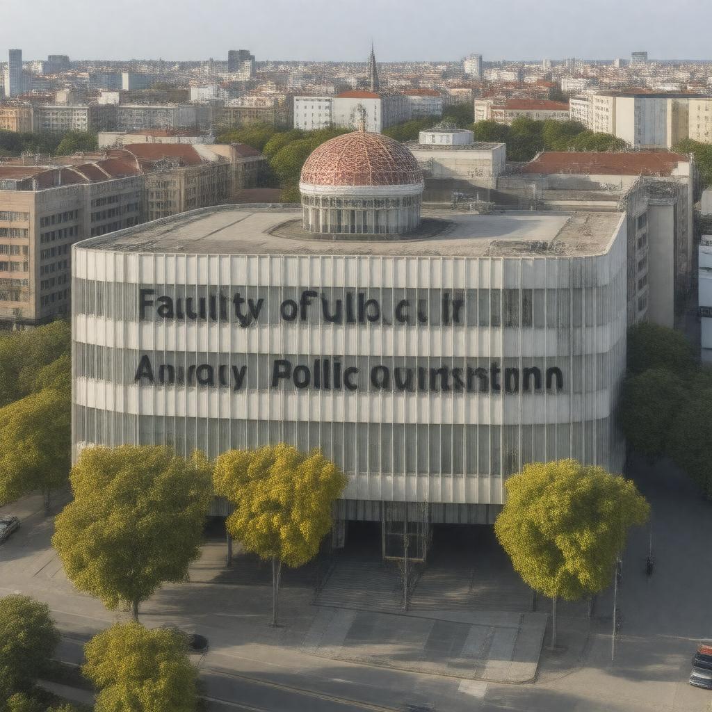 Click to view larger image AI-created image of Faculty of Public Policy and Administration