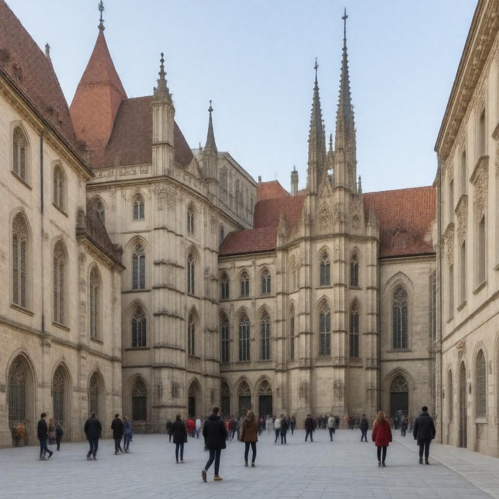 AI-created image of Faculty of Roman Catholic Theology