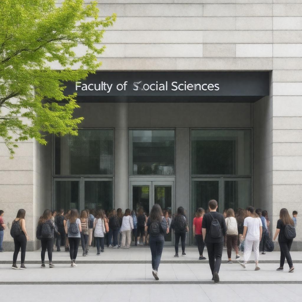 AI-created image of Faculty of Social Sciences