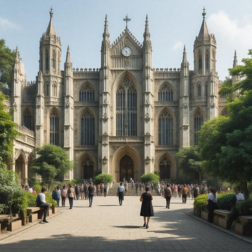 AI-created image of Faculty of Theology