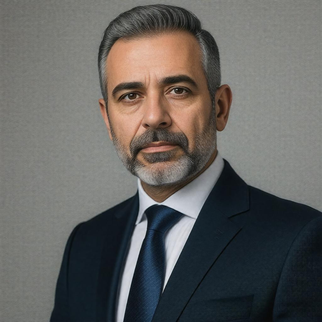 Click to view larger image AI-created image of Fadi Chehadé