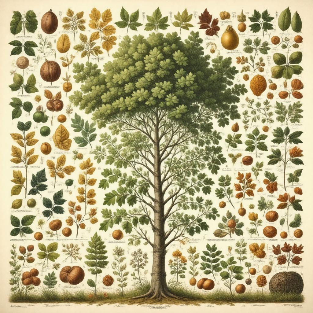 AI-created image of Fagales