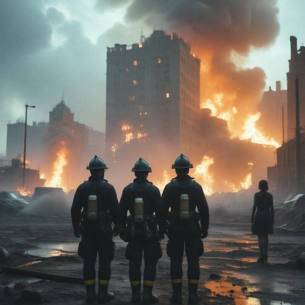 AI-created image of Fahrenheit 451 (film)